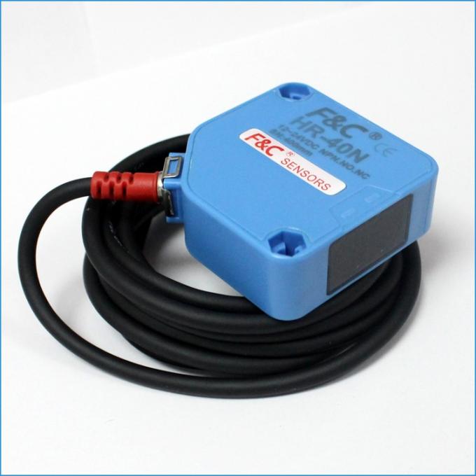 12Volt 4 철사 사려깊은 광전자적인 감지기 스위치 PNP는 정연한 Sensor.jpg를 확산합니다