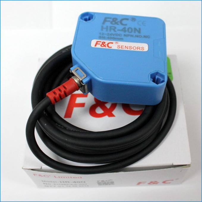 12Volt 4 철사 사려깊은 광전자적인 감지기 스위치 PNP는 정연한 Sensor.jpg를 확산합니다