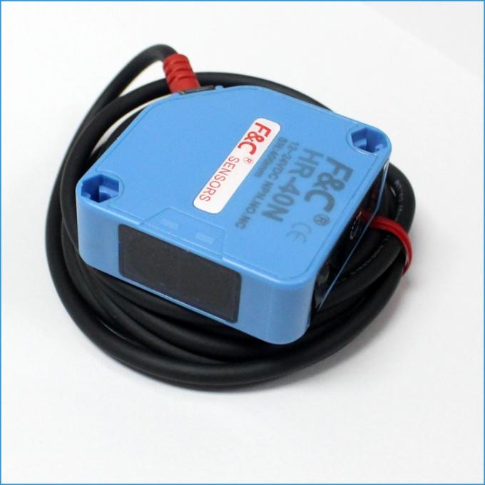 12Volt 4 철사 사려깊은 광전자적인 감지기 스위치 PNP는 정연한 Sensor.jpg를 확산합니다