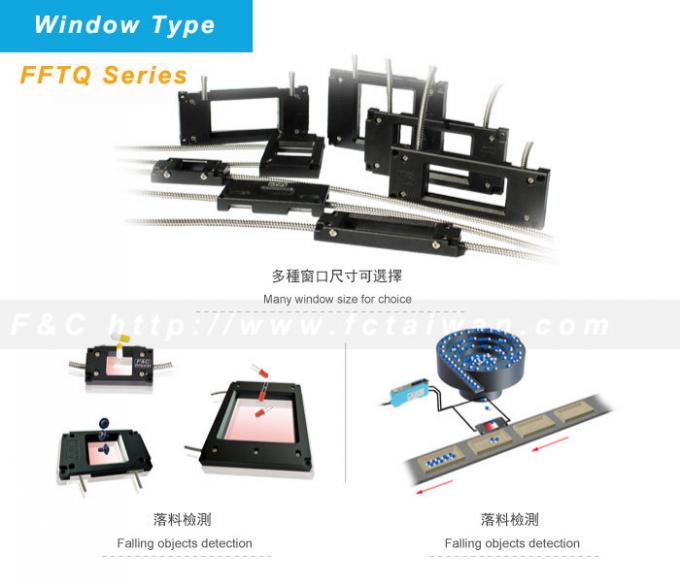감지기를 세는 120mm 창 광섬유 감지기를 통하여 광속 사려깊은 떨어지는 목표