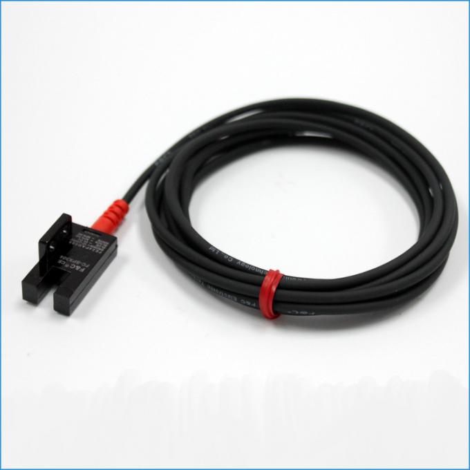 5V는 광학적인 감지기 5mm 느끼는 NPN NO.NC R 모양 마이크로 사진 스위치를 홈을 팠습니다